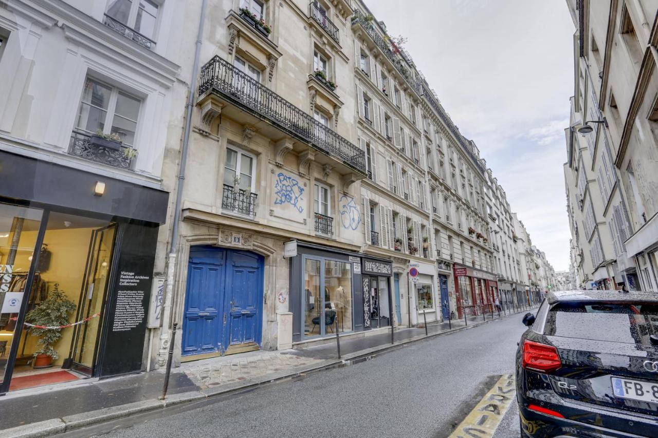 Ferienwohnung Spacious Bright Split Level Flat In The Fashionable Marais Paris Exterior foto